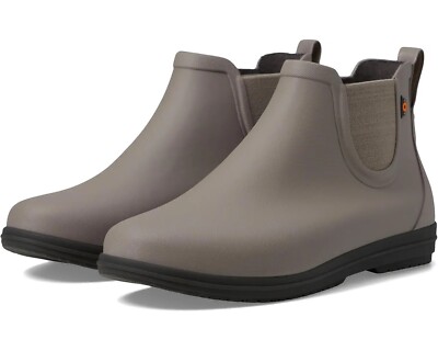 Bogs Sweetpea II Chelsea Plush Women's Rain Boots, Black, W 10