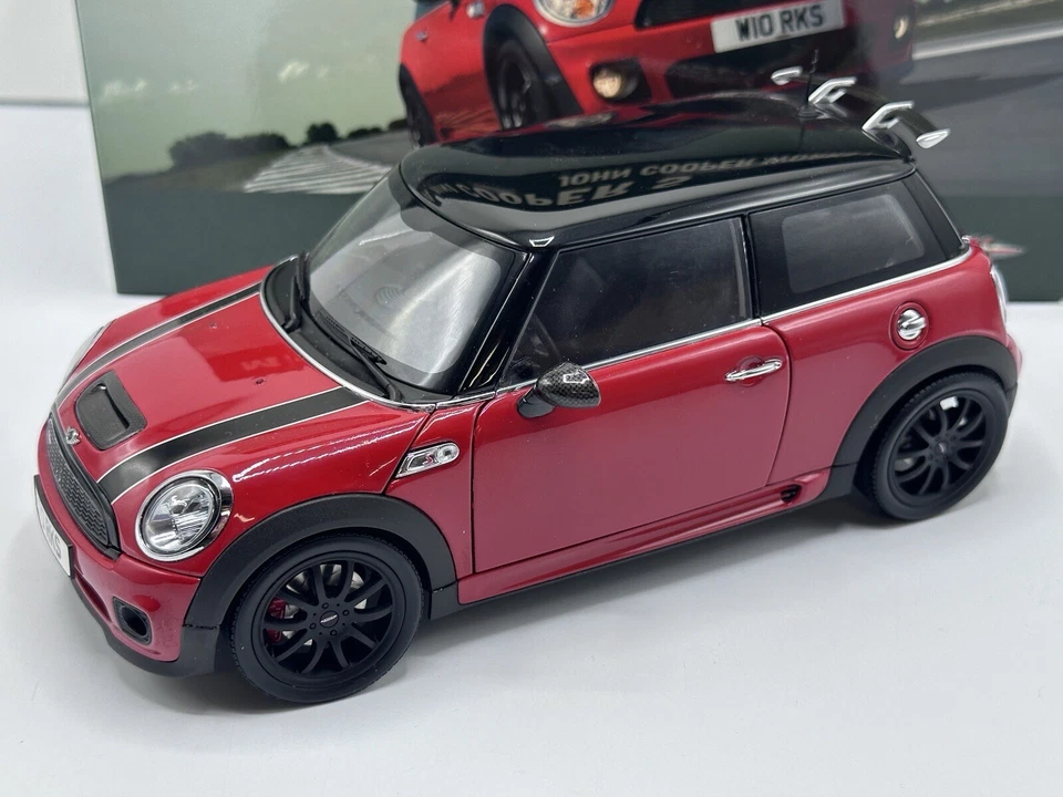 1/18 KYOSHO Mini Cooper S Red (JCW) John Cooper Works Tuning Rare - Image 3 of 4