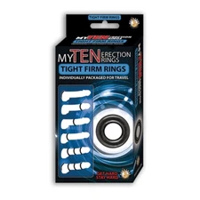 10pc Nasstoys Penis Cock Rings Male Erection Enhancer Prolong Delay Sex Toys