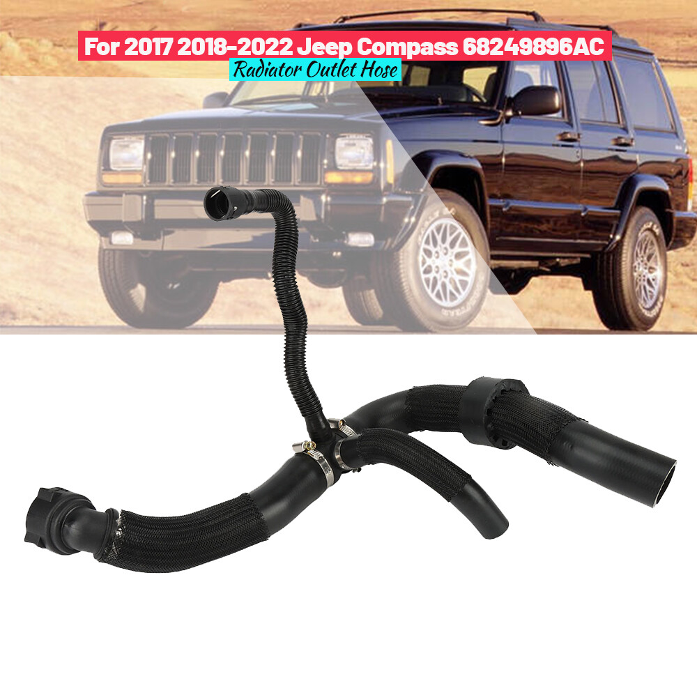 2017-2022 Jeep Compass Radiator Coolant Outlet Hose 68249896AC Replacement