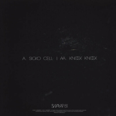 Joy Orbison    Sicko Cell / Knock Knock Label: Swamp 81    SWAMP:014