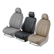 Clazzio Custom Fit Leather Seat Covers For Dodge Pickups - Front Row Only