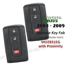 2 Proximity MOZB31EG for Toyota Prius 2004-2009  Keyless-Go Smart Remote Key Fob