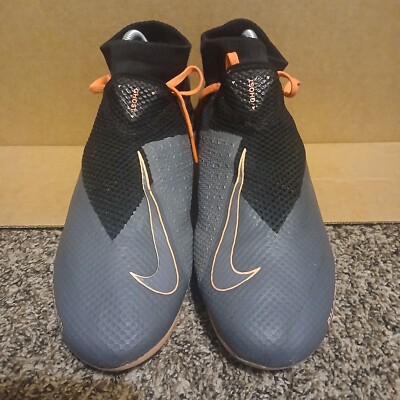 Nike Phantom VSN Pro DF FG Dark Grey/ Mango Size Size 7.5 AO3266