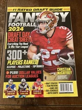 Magazine Fantasy Football 2024 Draft Day Cheat Sheets 300+ Players Ranked