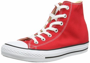 infant red high top converse