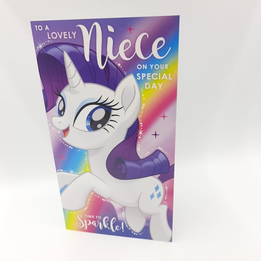 Lovely Niece  MY LITTLE PONY  Birthday Card