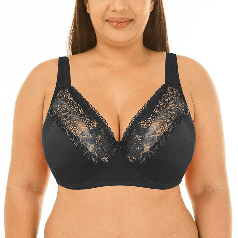 AABCDDEF CUP UNDERWIRE Bra Women Bras Plus Size Brassiere Sexy Lingerie  Bralette £12.19 - PicClick UK