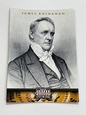 2012 Panini Americana Heroes & Legends #15 - President James Buchanan - US