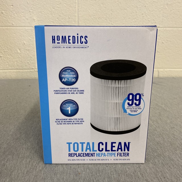 HoMedics Total Clean Replacement HEPA Type Filter 5in1 Apt20 Tower Air