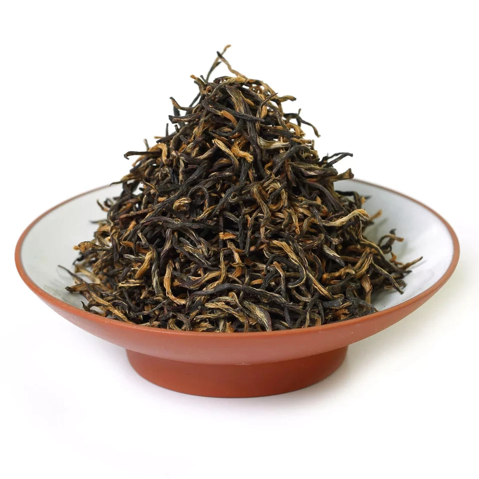 1000 g Premium Lapsang Souchong Negro Hoja Suelta Té Brotes Dorados Sin Sabor a Humado Foto 3 de 4