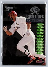 1998 Skybox Dugout Axcess 11dh Mark Mcgwire Double Header