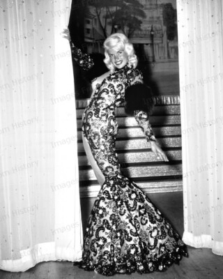 8x10 Print Jayne Mansfield Beautiful Fashion Portrait #5502413