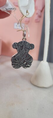 AUTHENTIC TOUS SMALL STERLING SILVER FRAGILE NATURE PENDANT NEW WITH TAG
