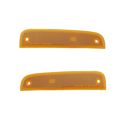 Side Marker Lights Reflectors Pair Set for 97-01 Jeep Cherokee Left & Right
