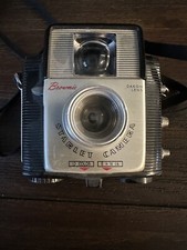 Vintage Kodak Brownie Film Camera With Dakon Lens Untested