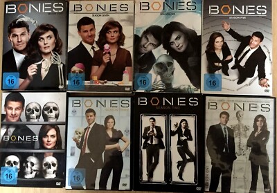 DVD Filme zum raussuchen BONES SEASON ONE bis EIGHT Die komplette Staffeln