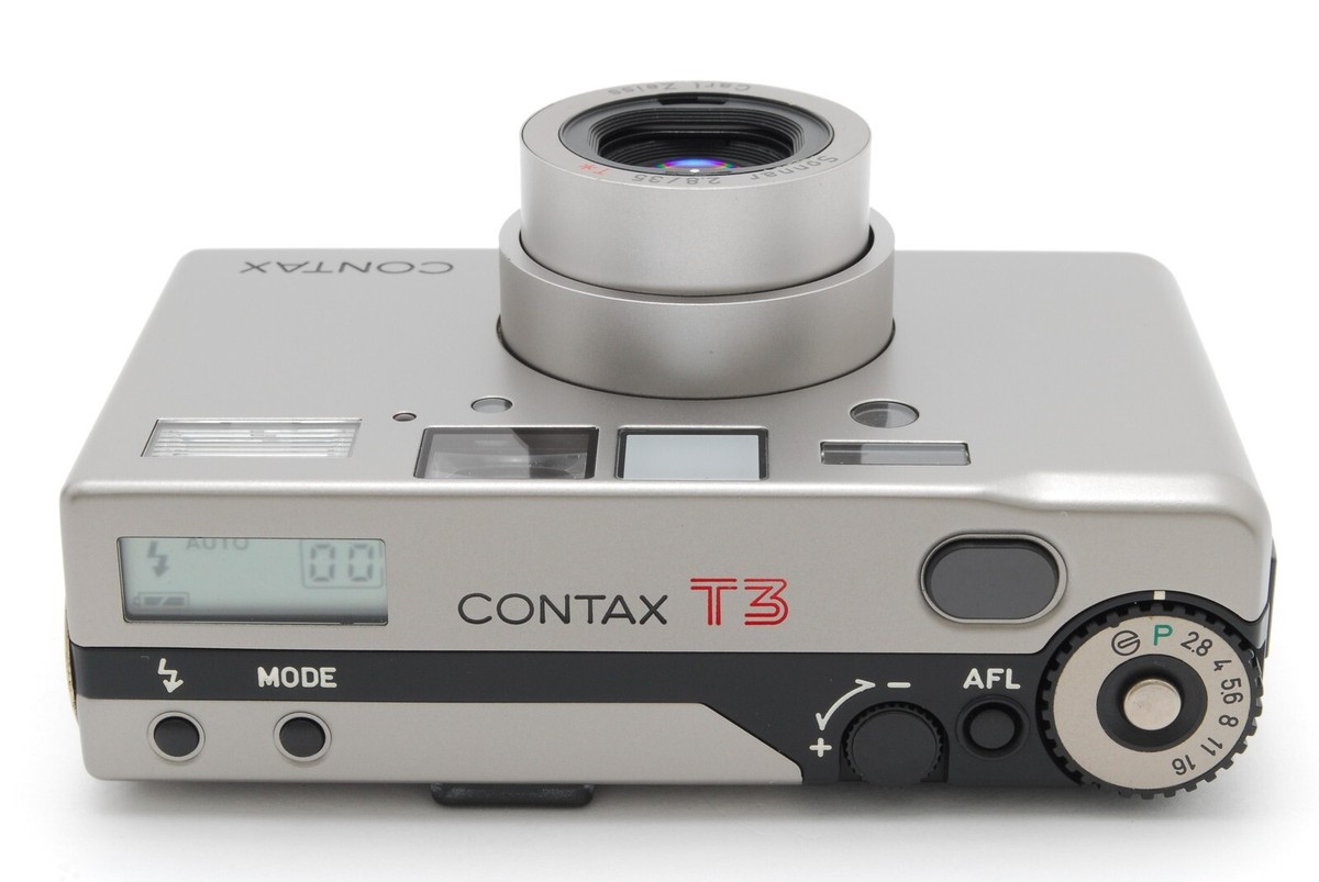 contax T3 シルバー Contax T3 silver titanium AF compact film camera (JUNK) | eBay
