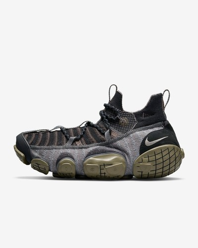 Nike ISPA Link, Black Medium Olive, shoes, UK7.5 / EU42 / US8.5 , RRP£229
