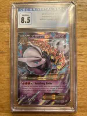 Carta Pokémon Mega-Mewtwo-EX (63/162) - Holo Rara De XY Breakthrough