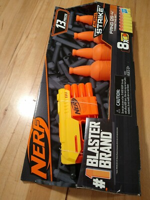 Nerf Alpha Strike Fang QS-4 Targeting Set - Gun 4 Targets 8 Darts 13 Pieces New