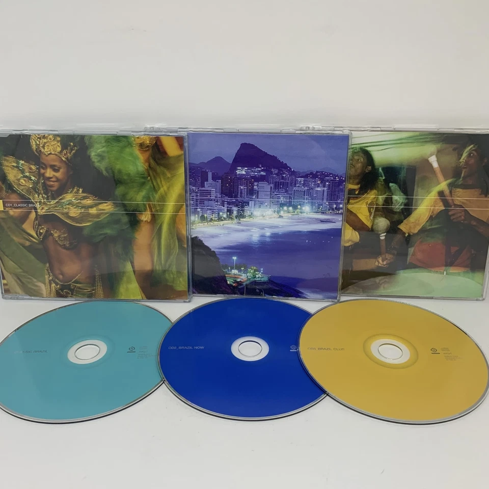 BEGINNER'S GUIDE TO BRAZIL *3 Disc* CD COMPILATION Acceptable Condition FREEPOST - Image 3 of 4