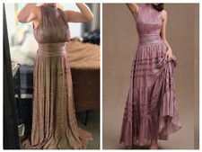 BHLDN Juniper Metallic Formal Dress