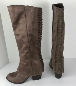 fergalicious taupe boots