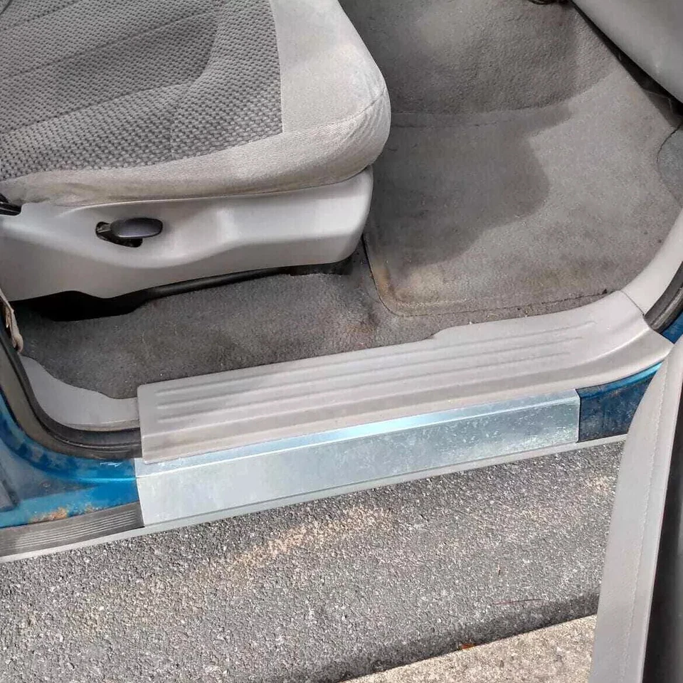 For 01-03 Ford F-150 Pickup Crew Cab Slip-on Outer Rocker Panels NEW PAIR! - Изображение 3 из 4