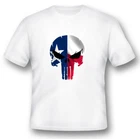 Texas punisher black or white tee eight nine