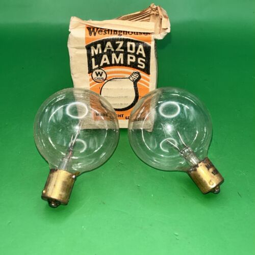 Large Vintage Antique Auto Light Bulbs Packard Pierce Arrow Chrysler Buick Chevy - Picture 1 of 10