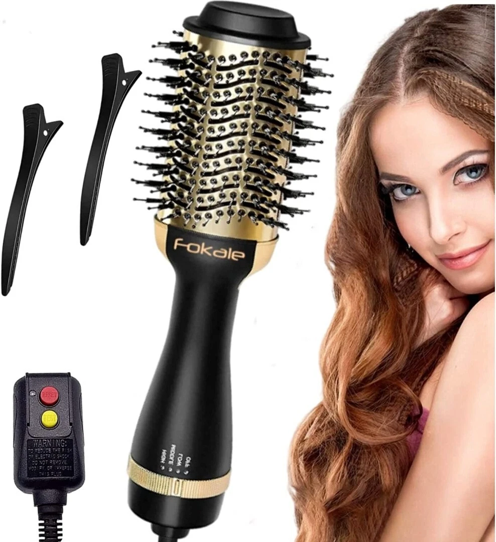 Secador De Pelo Profesional De Revlon En Cepillo De Aire Caliente