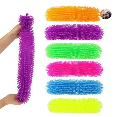 Pufferwurm Pufferraupe Wurm 28 cm Stressball Quetschball Pufferball Stretchwurm