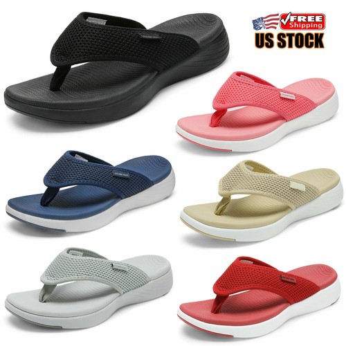 memory foam womens flip flops