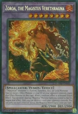 Yugioh! Zoroa, the Magistus Verethragna - BLMM-EN045 - Secret Rare - 1st Edition