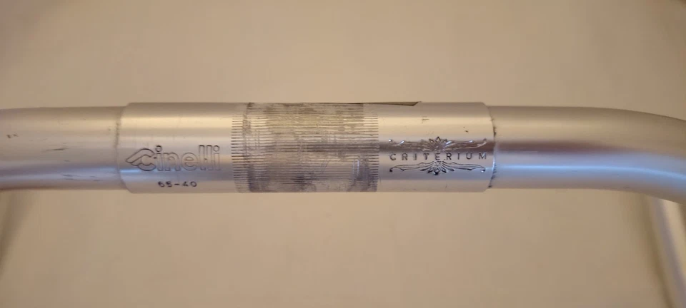 Perfect Cinelli 'Criterium' 40.5cm cc Handlebar Campagnolo Colnago Bianchi Masi  - Immagine 4 di 4