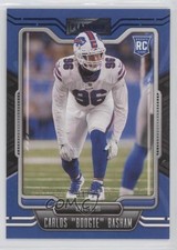 2021 Panini Playbook Rookie Platinum /25 Carlos Basham Jr Boogie #167 0x06