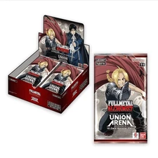 Union Arena Card Game - Booster Box - Full Metal Alchemist TCG  - FREE SHIPPING