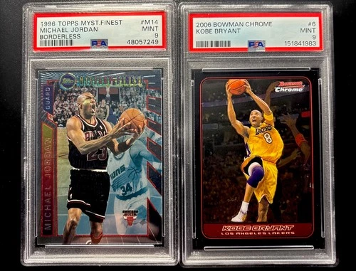 Michael Jordan & Kobe Bryant - PSA Graded Card Lot (2)