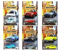 Matchbox European Streets 1:64 Scale Complete Set Of 6 (HVV05-979D)
