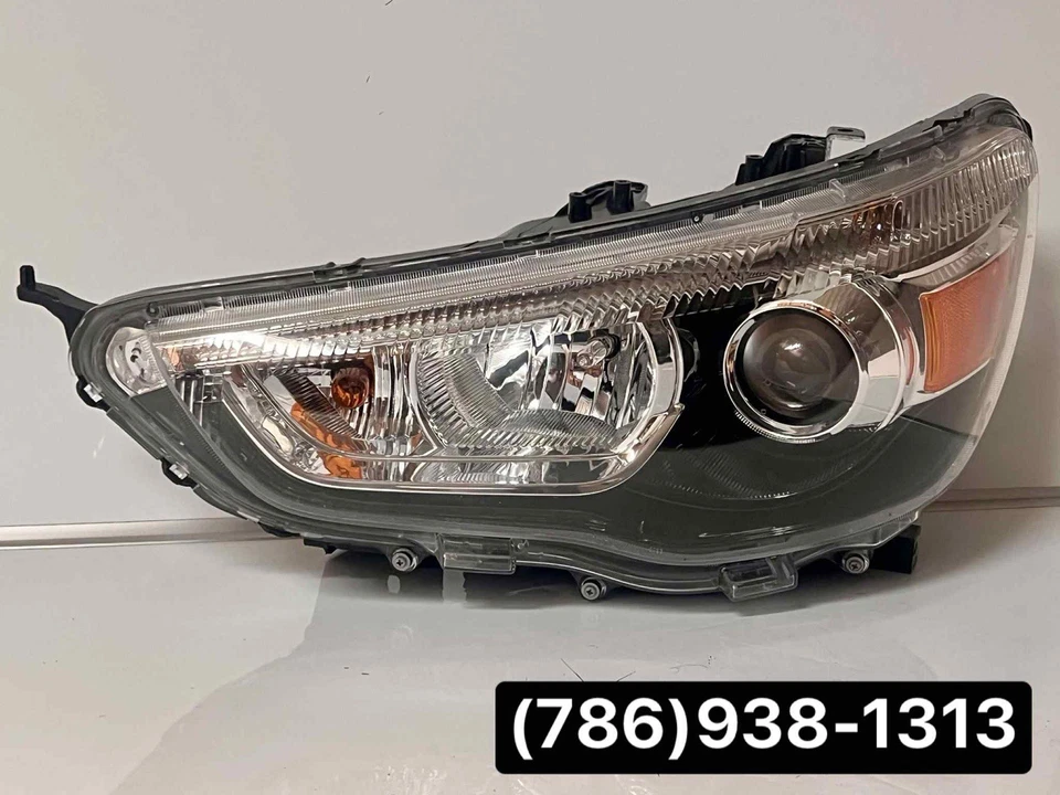 2011-2019 MITSUBISHI OUTLANDER SPORT LH HALOGEN HEADLIGHT AFTERMARKET 8301C223 - Image 2 of 4
