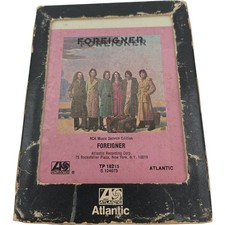 FOREIGNER 8 Track Tape TP 18215 1977 Atlantic Recording Corporation Tested