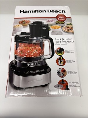 Hamilton Beach 10 Cup Food Processor - Black