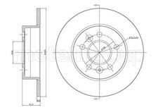 Disque de frein Renault AVANTIME