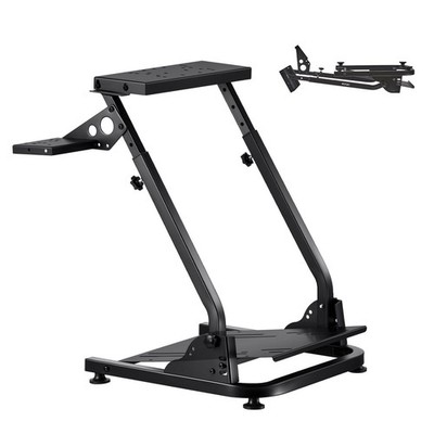VEVOR Racing Wheel Stand, Adjustable & Foldable Simulator Stand for Logitech G29