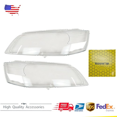 #ad A Pair Front Headlight Lens Housing Glue For Mitsubishi Lancer Evo 9TH 2003 07 $140.29