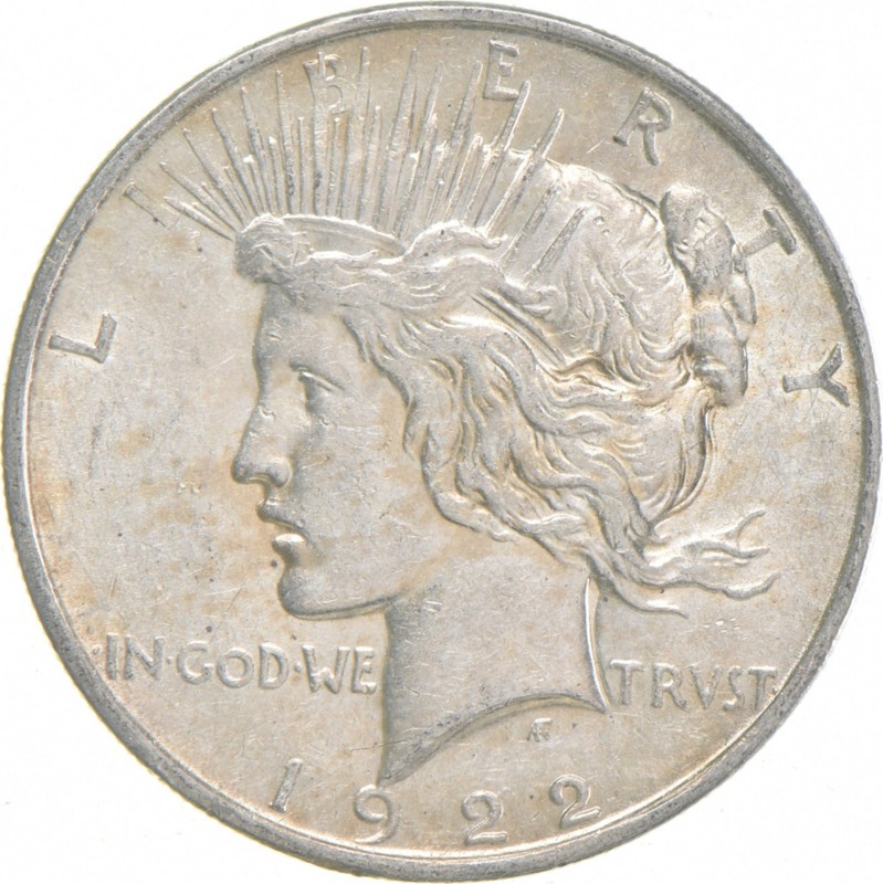1922-D Peace US Silver Dollar - 90% Denver Minted *8212