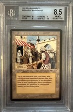 MTG Arabian Nights 1993 Bazaar of Baghdad BGS 8.5 NM 93/94 Magic the Gathering