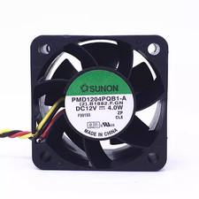 1PCS SUNON PMD1204PQB1-A DC12V 4.0W 3-wire cooling fan 4028 4CM
