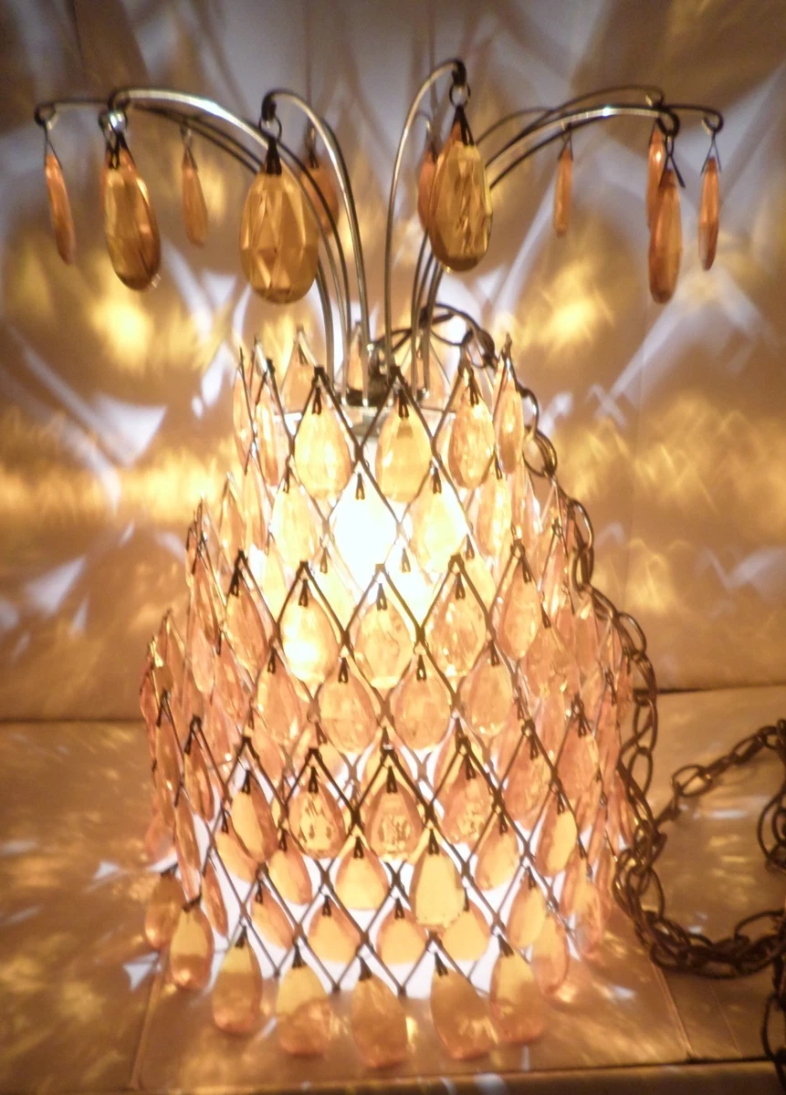 amber glass chandelier products for sale | eBay